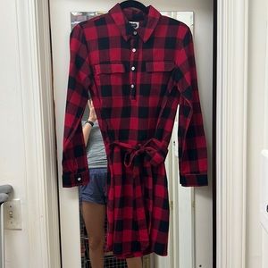 Mud Pie Buffalo plaid dress